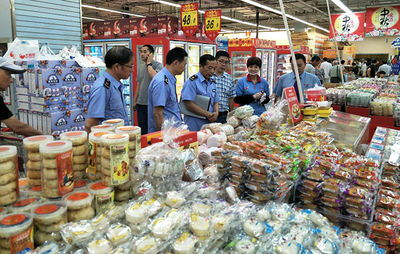 江苏镇江润州区市场监管局开展中秋国庆食品安全大检查